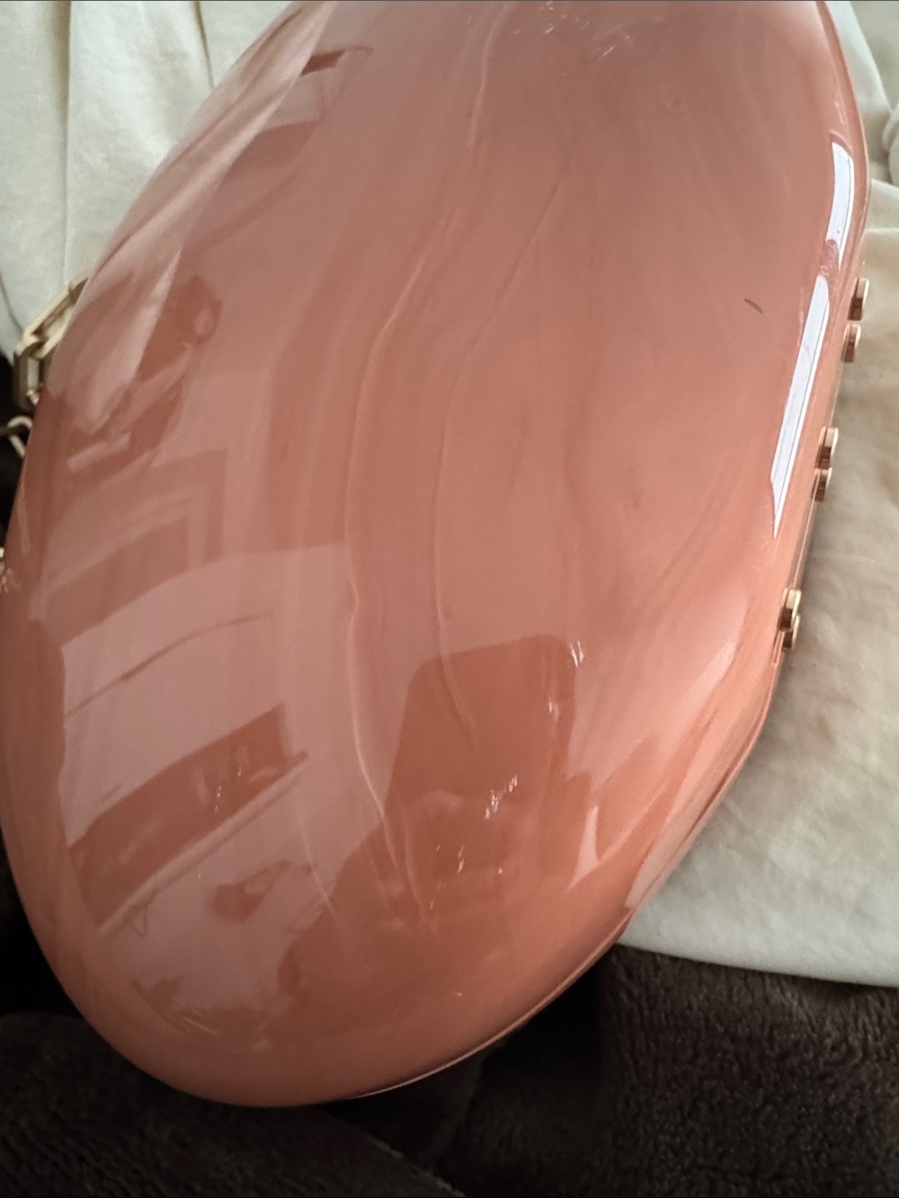 Cult Gaia Eviana Clutch Corallo. (SEE FLAWS) - Picture 4 of 9